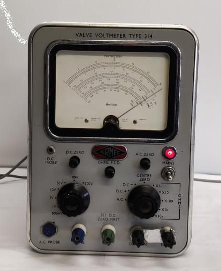 airmec-valve-voltmeter-type-314-volt-meter-vintage
