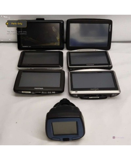 job-lot-7-tomtom-xl-one-xl-g0730-garmin-nuvi-760-street-pilot-spare-repair