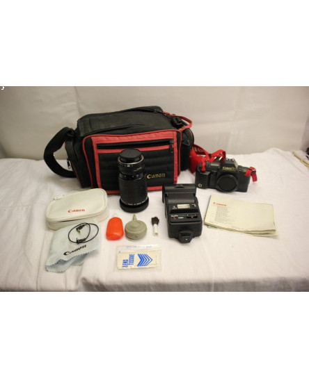 canon-t70-film-camera-with-canon-zoom-lens-fd-75-200mm-1-4-5-spare-repair