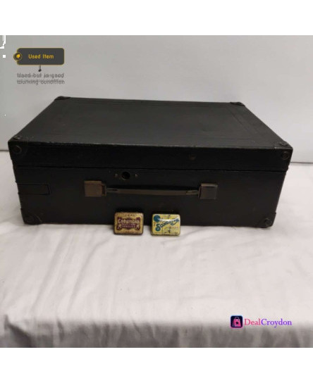 his-master-s-voice-gramophone-turntable-vintage-2x-phonograph-tin-needle-boxes