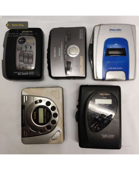 job-lot-5-sony-aiwa-pacific-bush-panasonic-walkman-cassette-player-faulty
