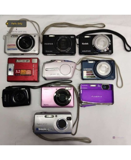 job-lot-10-samsung-fujifilm-sony-nikon-olympus-digital-camera-spare-repair