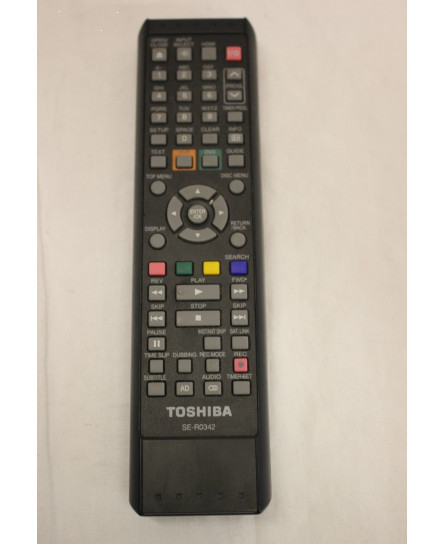 toshiba-se-r0342-tv-dvd-recorder-genuine-remote-control-original
