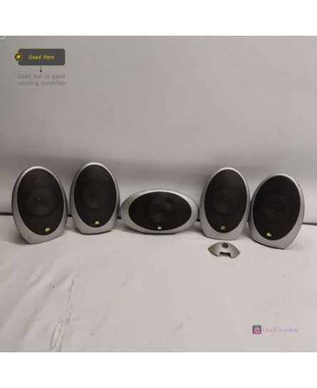 5-x-kef-hts1001-satellite-surround-speakers-sp3420-sp3419-wired-stereo-speakers