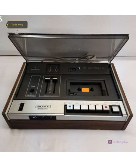 sony-tc-129-stereo-cassette-corder-cassette-tape-recorder-spare-repair