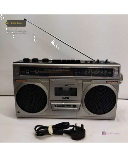 hitachi-trk-7340e-fm-sw-mw-lw-stereo-cassette-recorder-radio-spare-repair