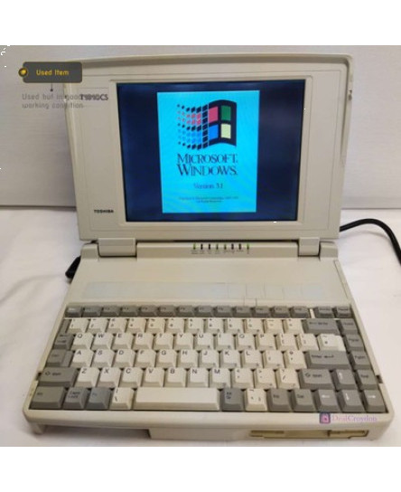 toshiba-t1910cs-120-pa1113e-laptop-computer-ms-dos-retro-computing-no-battery