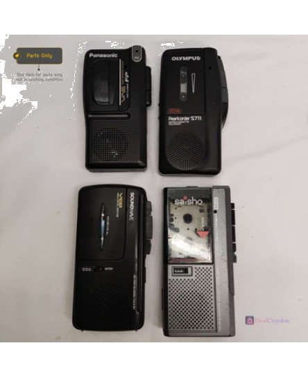 job-lot-4-saisho-soundwave-olympus-panasonic-voice-recorders-dictaphones-faulty