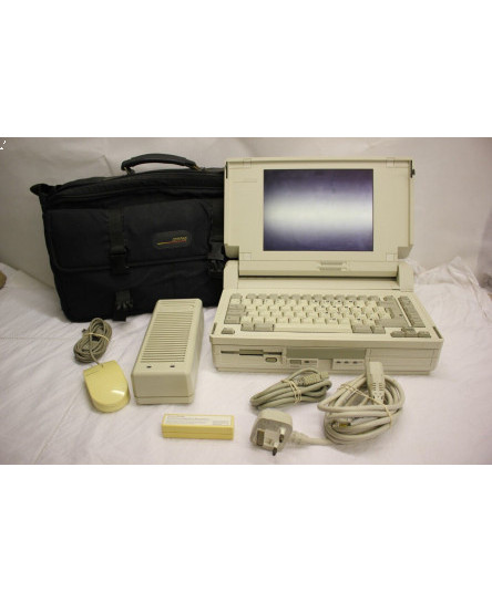 compaq-slt-386s-20-portable-computer-laptop-vintage-rare-with-psu-spare-repair