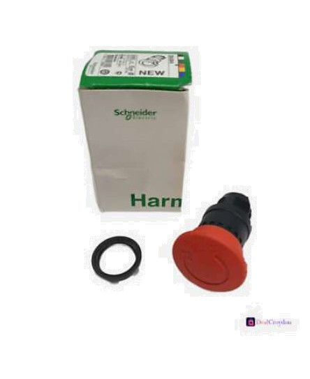 schneider-electric-harmony-zb5as844-twist-release-emergency-trigger-stop-switch