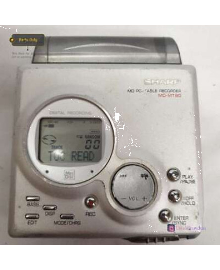 sharp-md-mt80h-s-portable-minidisc-recorder-faulty-spare-repair