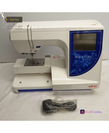 elna-expressive-820-embroidery-machine-no-attachments-no-extension-table