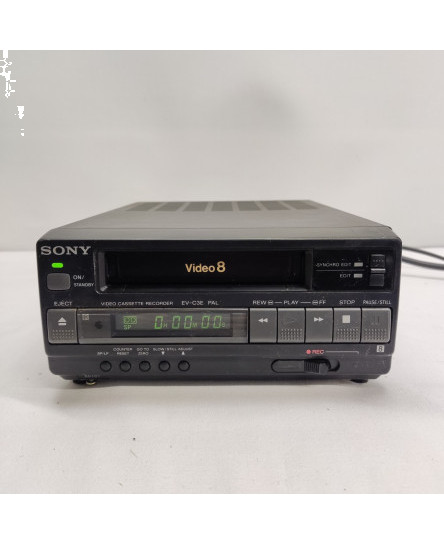 sony-ev-c3e-pal-8mm-video8-vcr-recorder-player-no-remote-spare-repair