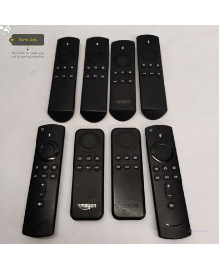 job-lot-8-amazon-tv-remotes-cv96lm-cv98lm-l5b83h-du3560-dr49wk-pe59cv-untested
