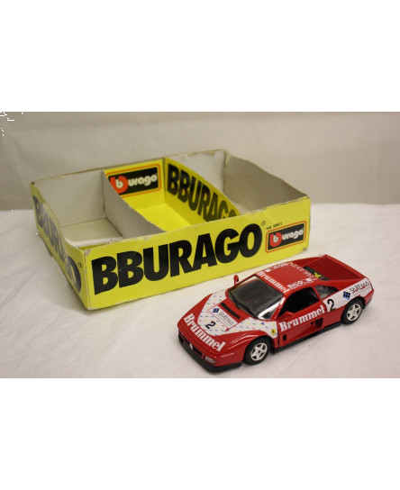 bburago-burago-ferrari-348-tb-1989-1-24-scale-diecast-car-red-toy-car