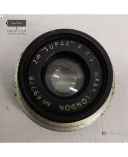 wray-london-49778-2-in-supar-f4-5-lens-vintage-no-caps