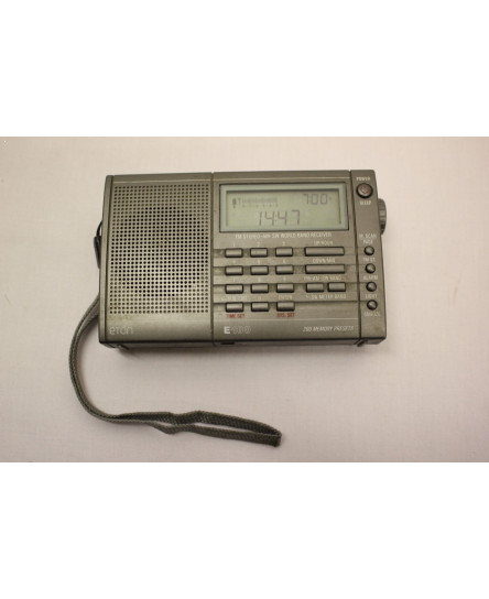 eton-e100-fm-stereo-am-sw-world-band-receiver-200-memory-presets-radio-for-parts