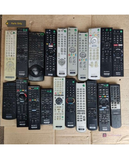 job-lot-20-sony-remote-controls-rmt-v5030-rm-aau017-rmt-v405-rm-ed059-untested