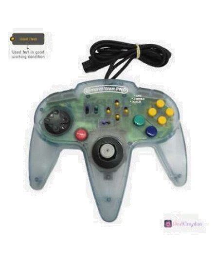 nintendo-n64-gamepad-controller-joypad-clear-transparent