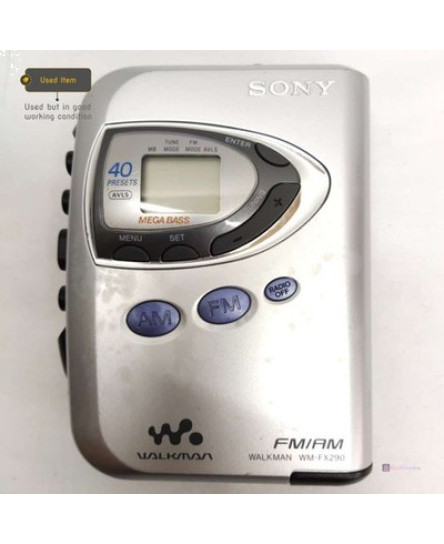 sony-wm-fx290-walkman-radio-cassette-player-no-accessories