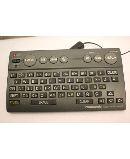 panasonic-vw-vt1e-video-titler-character-generator-keyboard