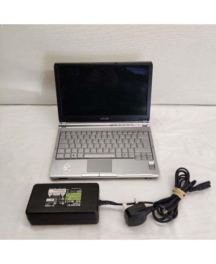 SONY PCG-4H1M LAPTOP PERSONAL COMPUTER 2GB RAM INTEL U1400 CPU 80GB HDD FOR PART