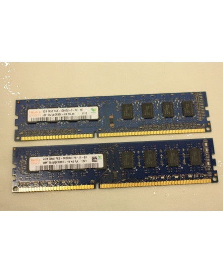 HYNIX 8GB (2x4GB) 2Rx8 PC3-10600U DDR3 HMT351U6CFR8C-H9 DESKTOP PC DIMM RAM